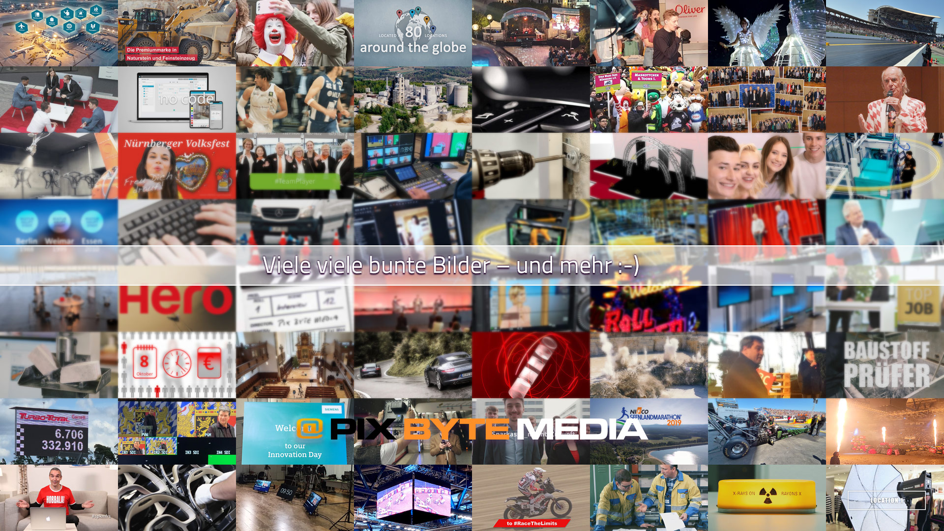 Viele viele bunte Bilder